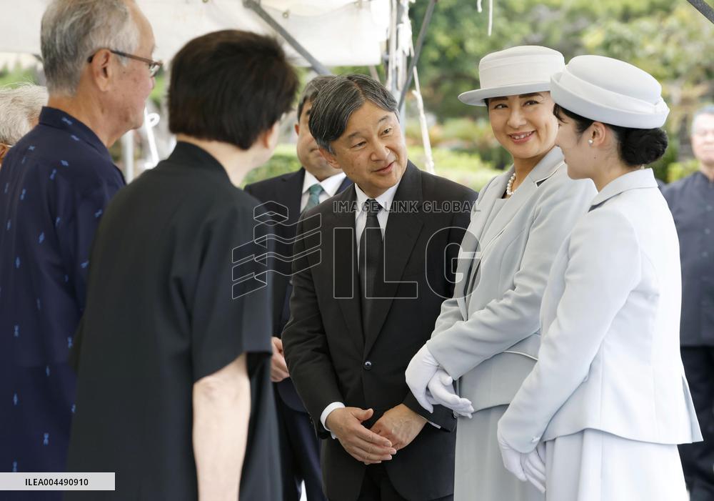 Japanese Imperial family in Okinawa