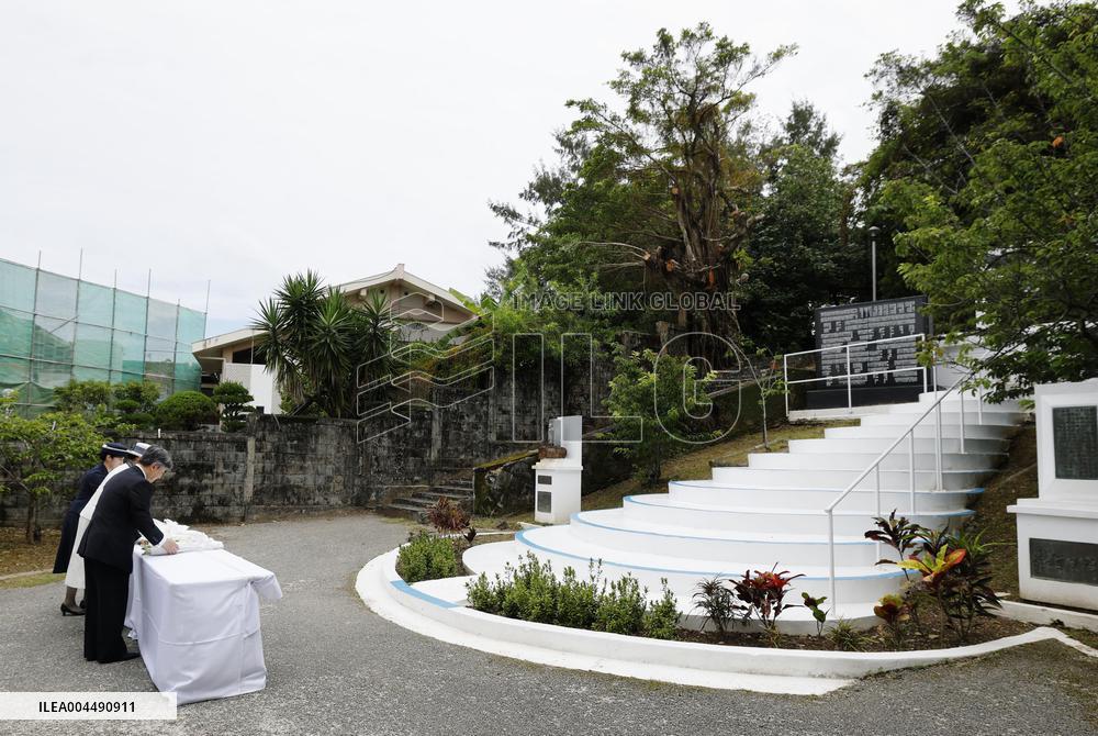 Japanese Imperial family in Okinawa