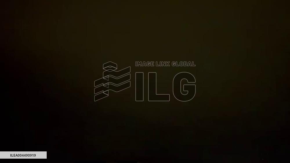 US: Lightning Illuminates Texas Sky as Severe Storm Sweeps Through