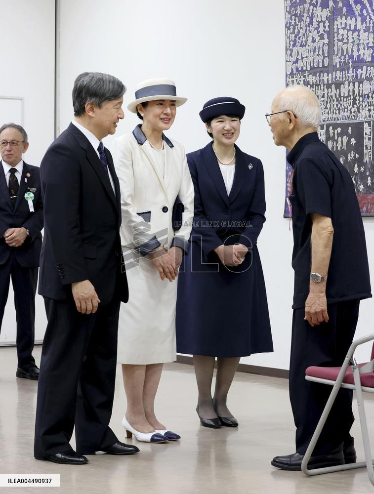 Japanese Imperial family in Okinawa