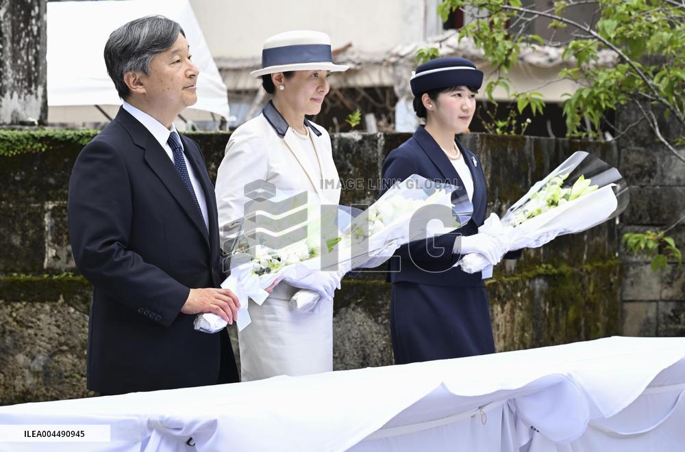 Japanese Imperial family in Okinawa