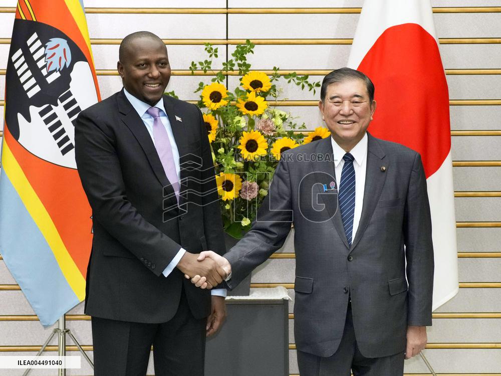 Eswatini prime minister in Tokyo