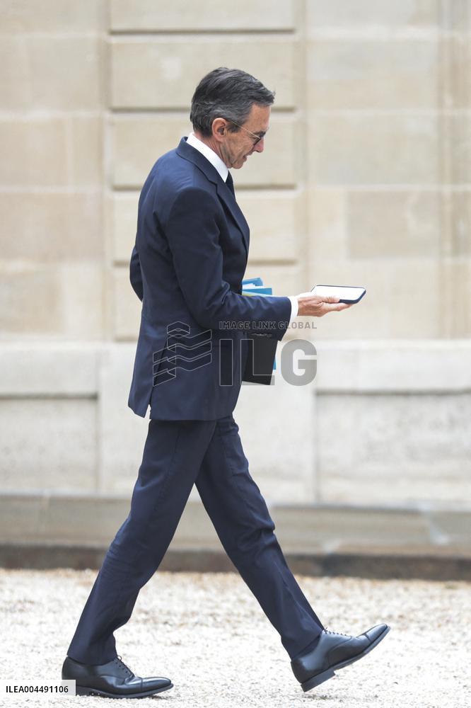 Weekly Cabinet Meeting - Paris