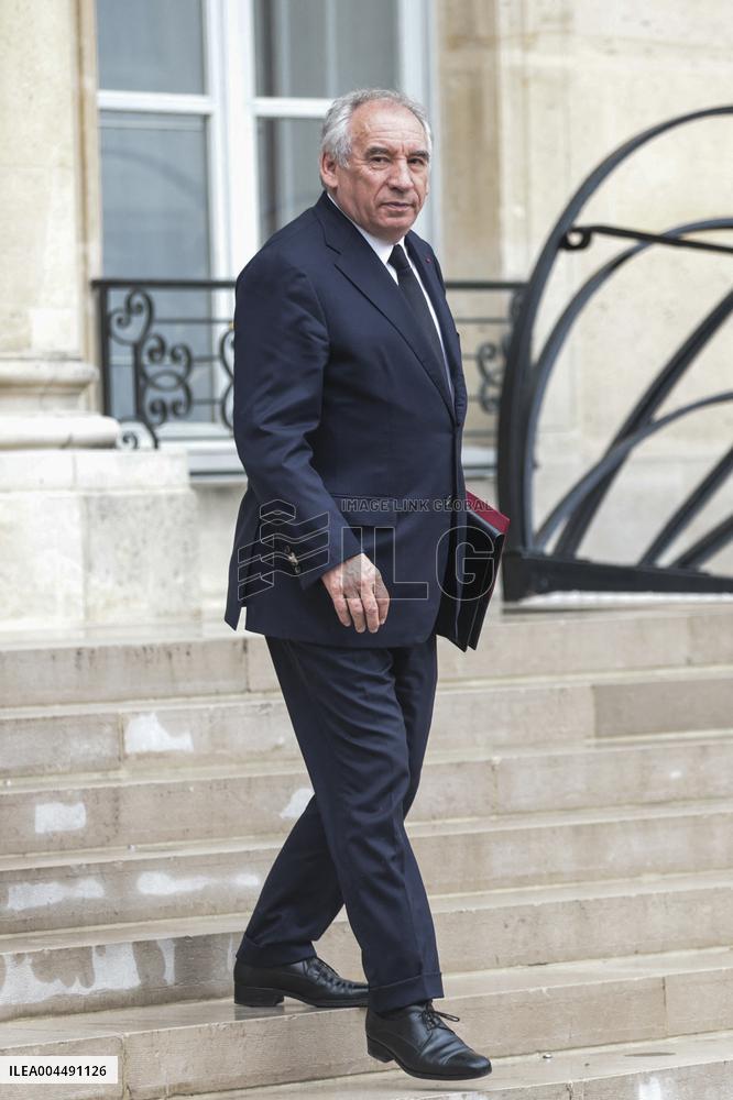 Weekly Cabinet Meeting - Paris