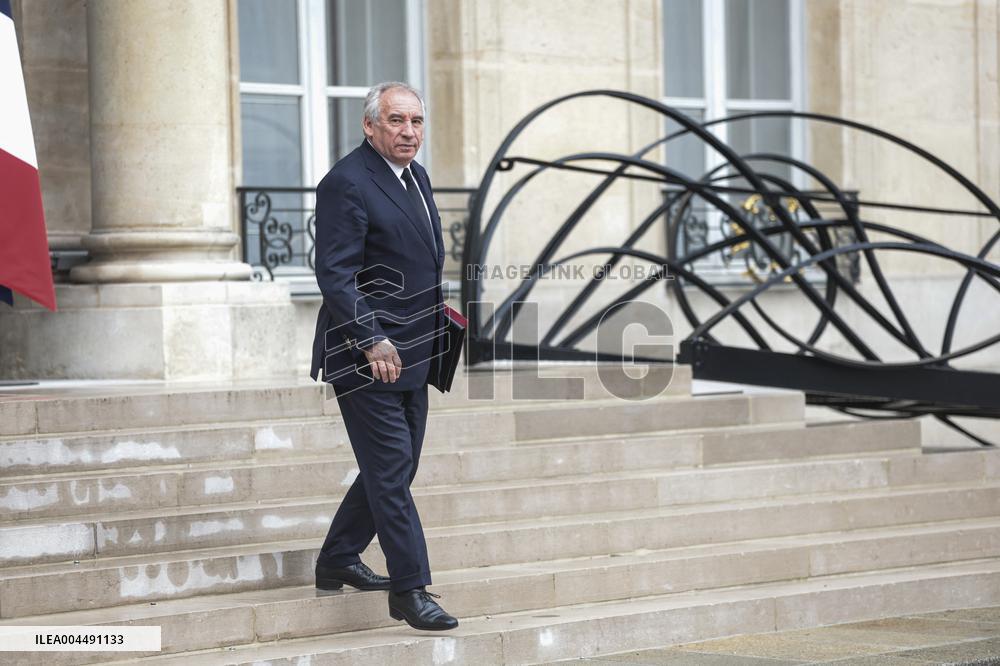 Weekly Cabinet Meeting - Paris