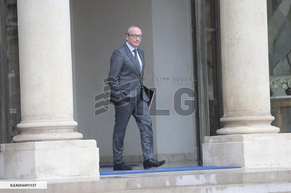 Weekly Cabinet Meeting - Paris