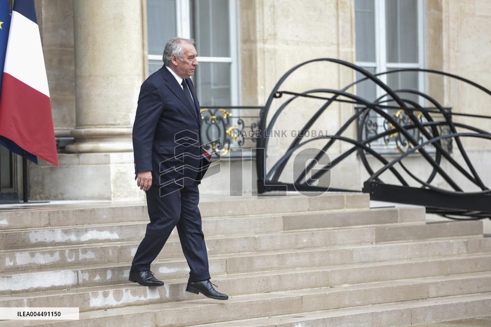 Weekly Cabinet Meeting - Paris