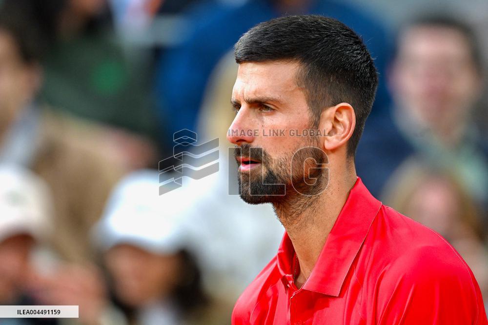 French Open - Novak Djokovic Quarter Final Match
