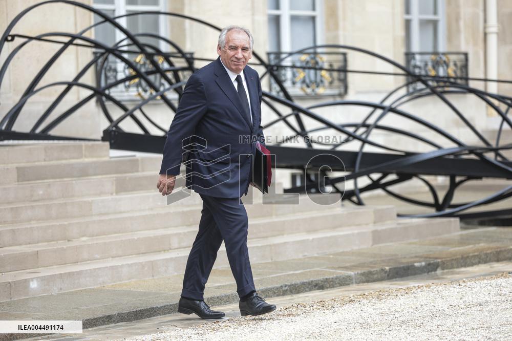 Weekly Cabinet Meeting - Paris