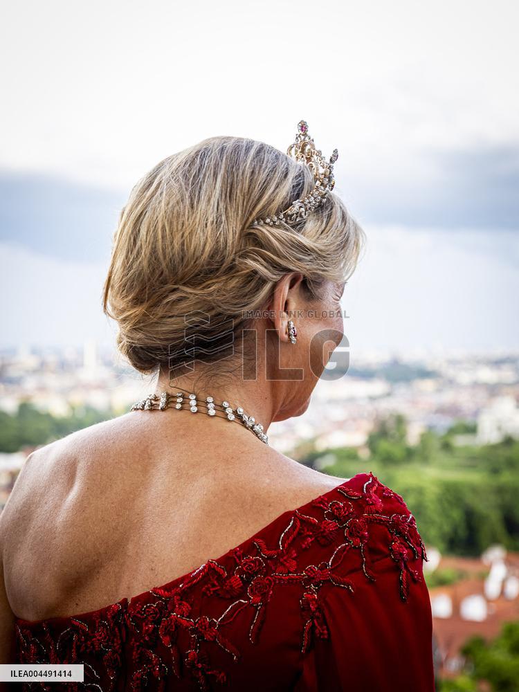 Royal Couple Visit To Prague