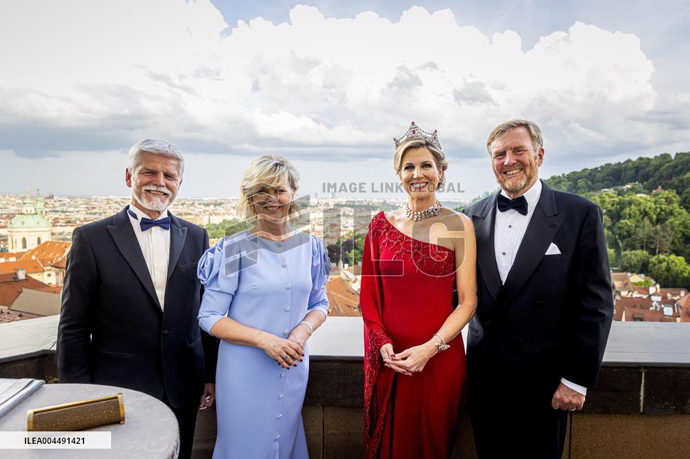 Royal Couple Visit To Prague