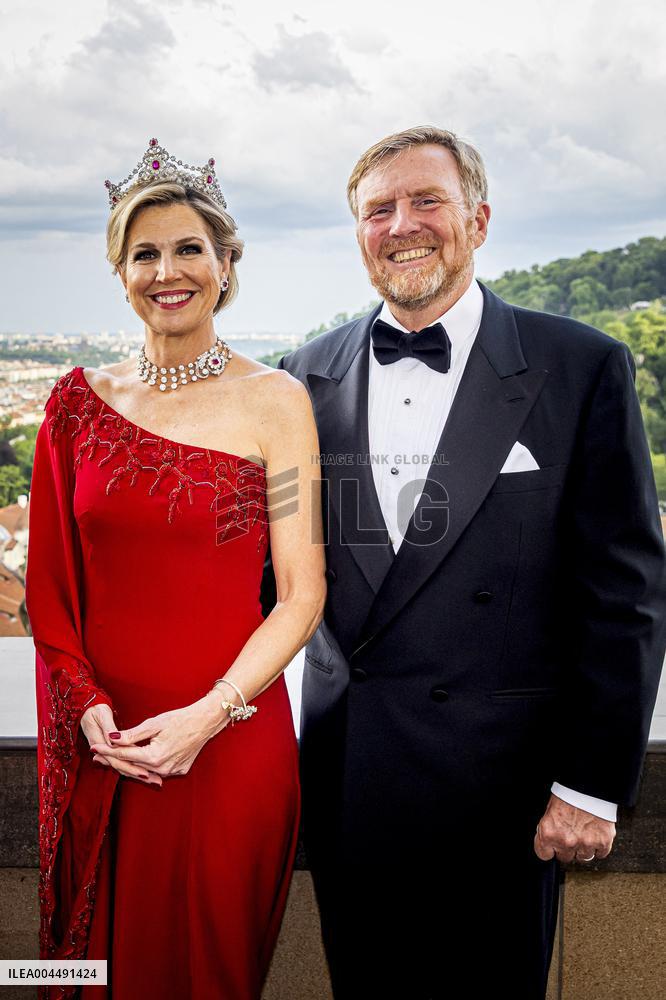 Royal Couple Visit To Prague