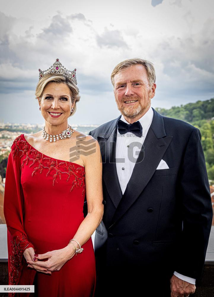 Royal Couple Visit To Prague