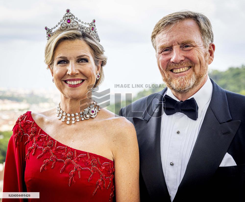 Royal Couple Visit To Prague