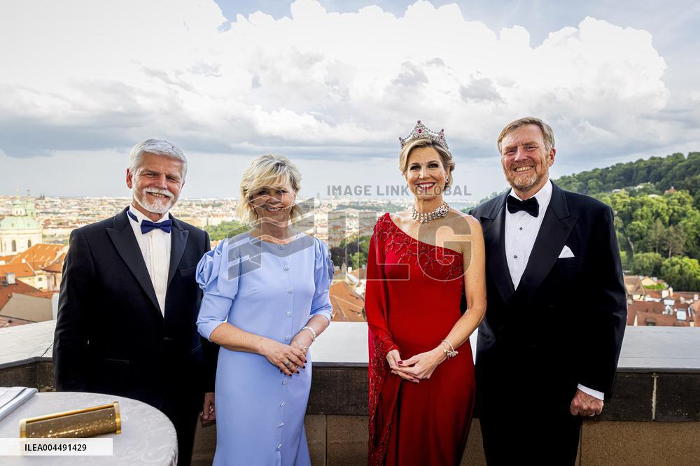 Royal Couple Visit To Prague