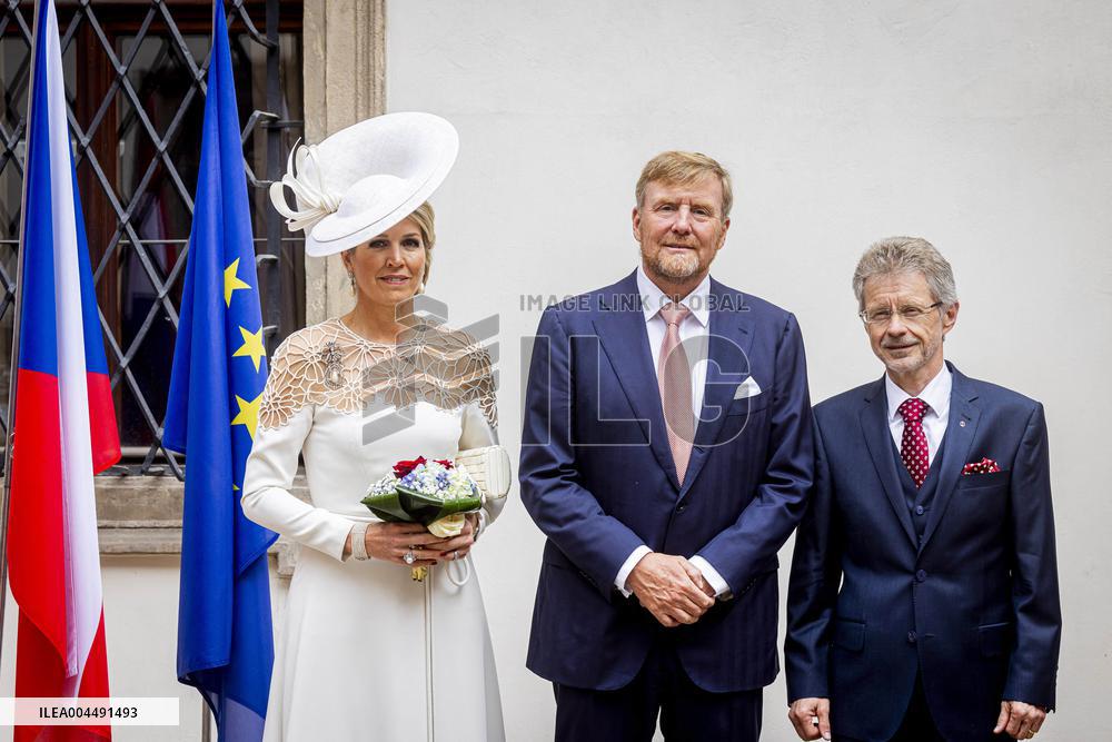 Royal Couple Visit To Prague