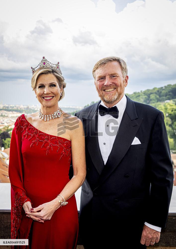 Royal Couple Visit To Prague