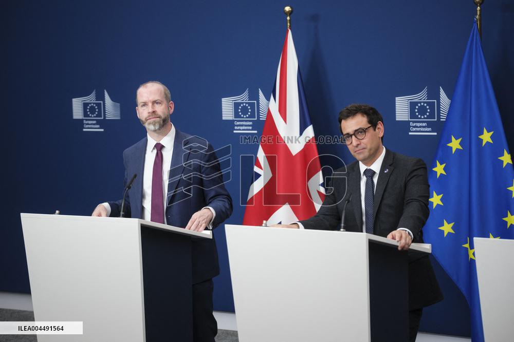 EU Press Conference On Strategic Projects On Raw Materials