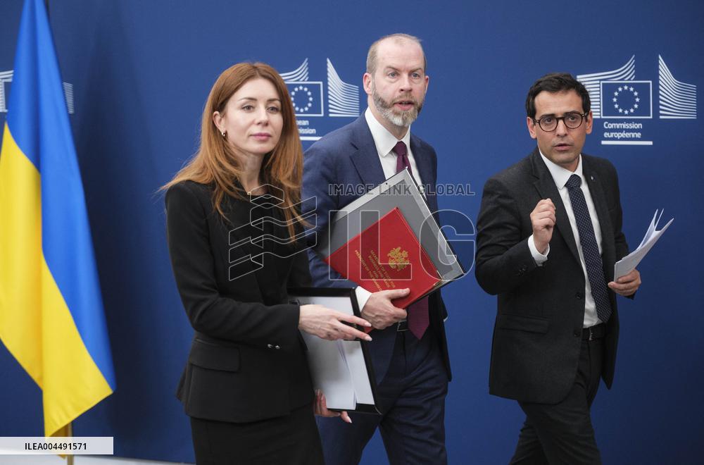 EU Press Conference On Strategic Projects On Raw Materials