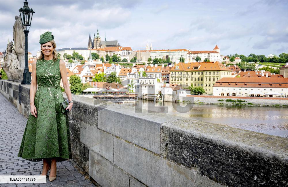 Royal Couple Visit To Prague - Day 2