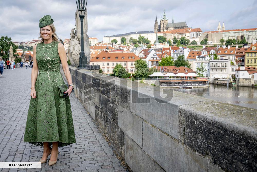 Royal Couple Visit To Prague - Day 2