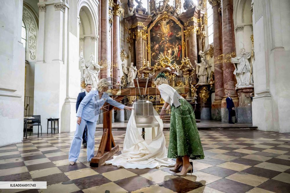 Royal Couple Visit To Prague - Day 2