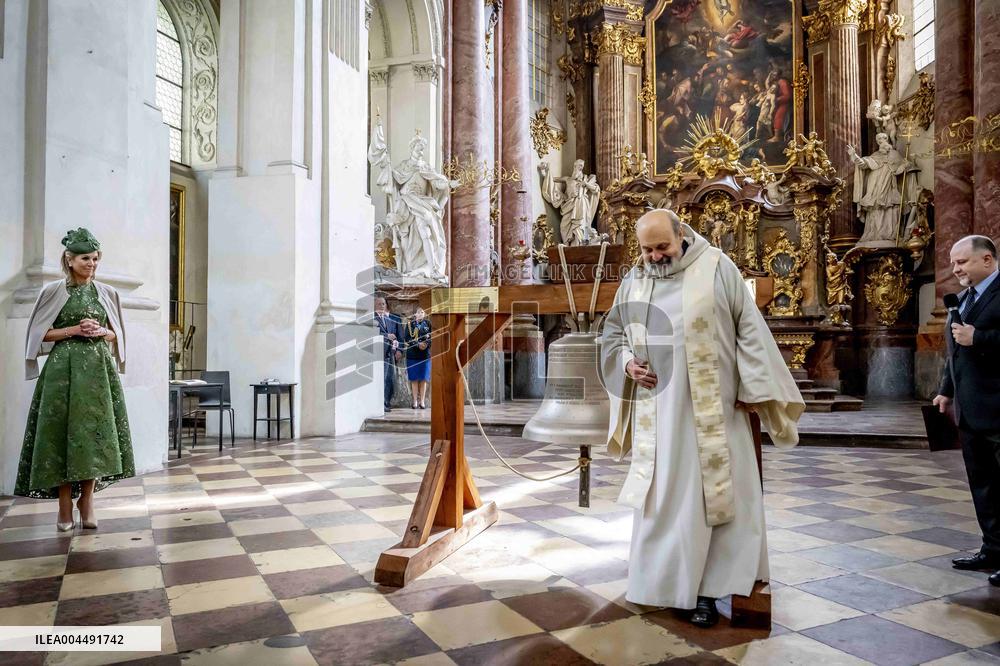 Royal Couple Visit To Prague - Day 2