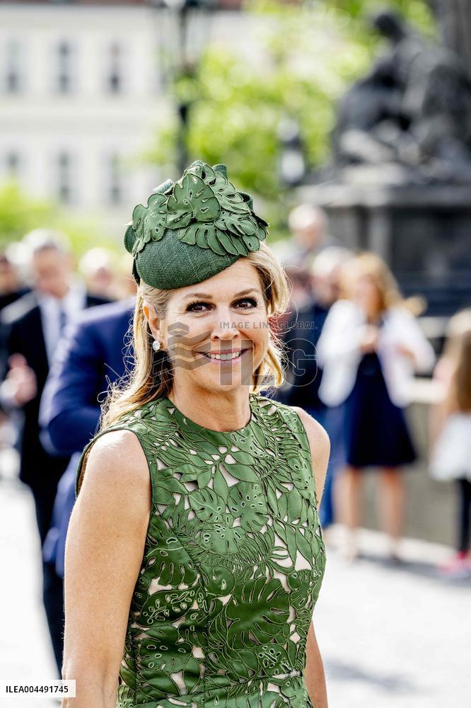 Royal Couple Visit To Prague - Day 2