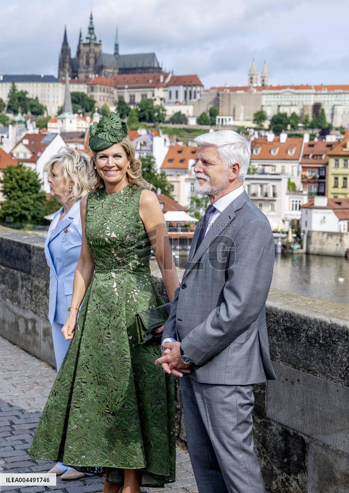 Royal Couple Visit To Prague - Day 2