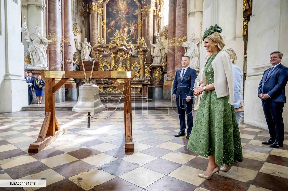 Royal Couple Visit To Prague - Day 2