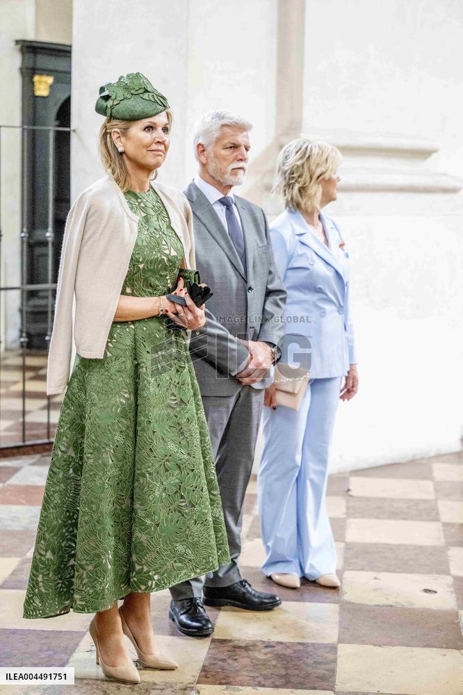 Royal Couple Visit To Prague - Day 2