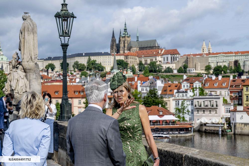Royal Couple Visit To Prague - Day 2