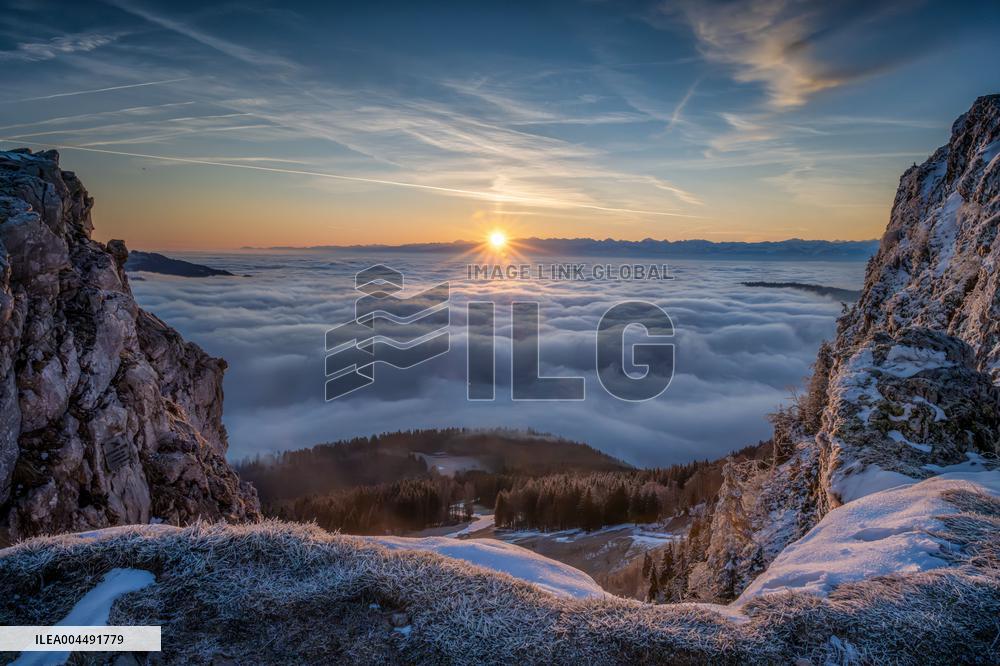 Illustration - Aerial View of France
