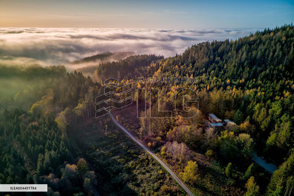 Illustration - Aerial View of France