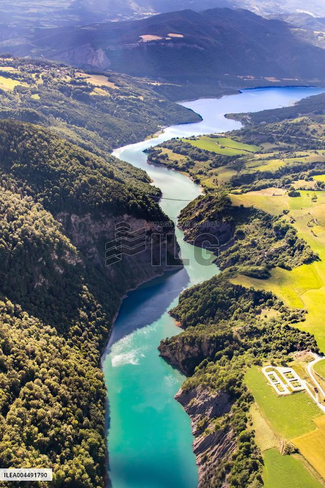 Illustration - Aerial View of France