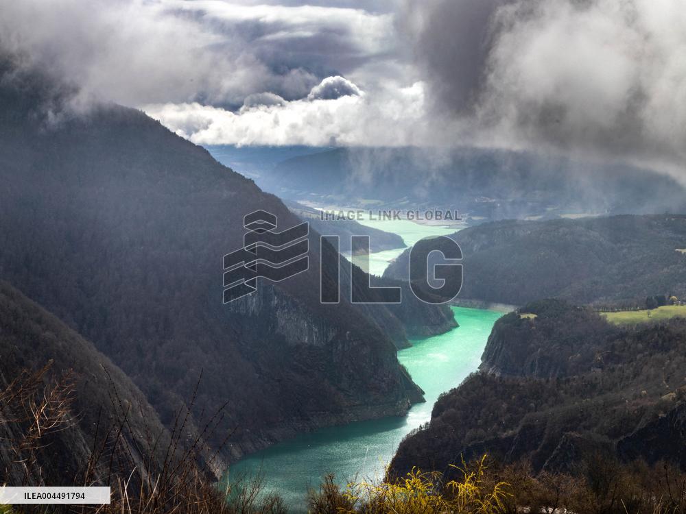 Illustration - Aerial View of France