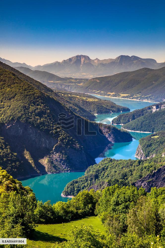 Illustration - Aerial View of France