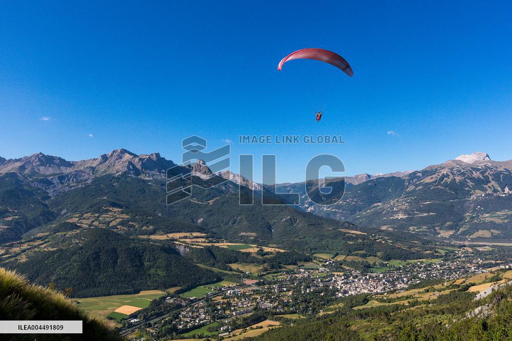 Illustration - Aerial View of France