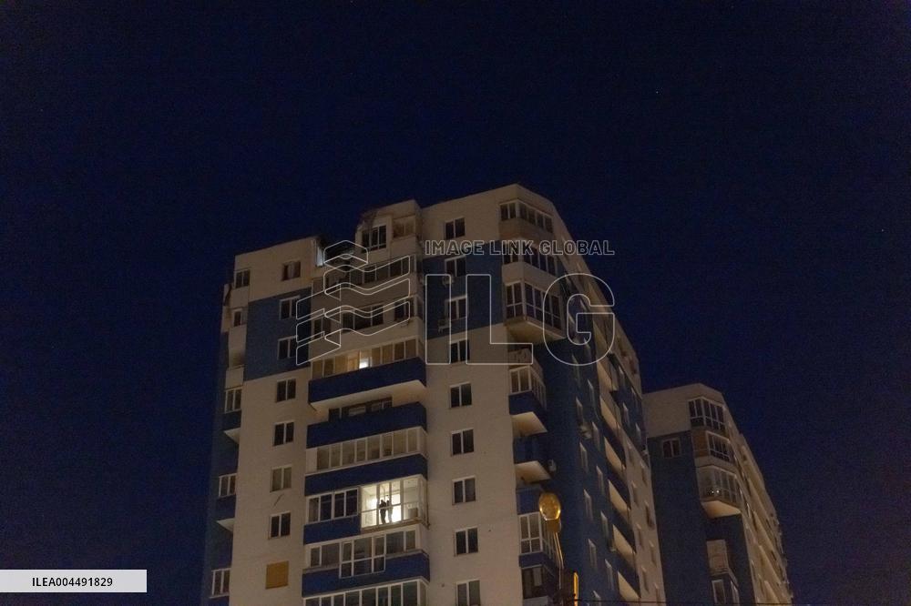 Russian Drone Strike - Kharkiv