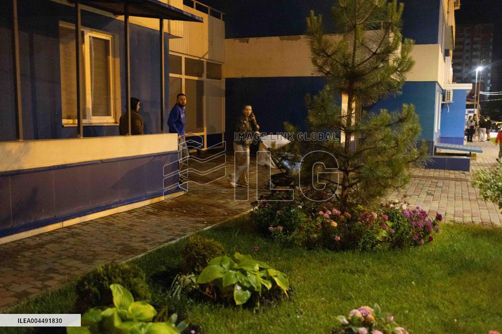 Russian Drone Strike - Kharkiv