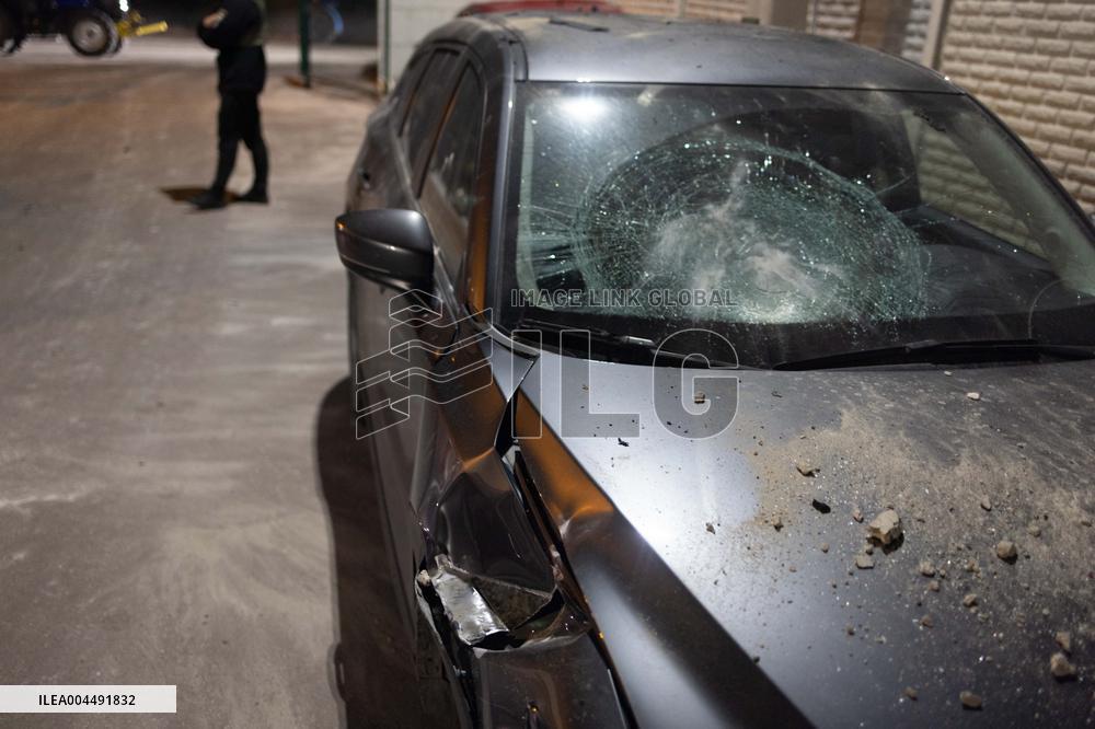 Russian Drone Strike - Kharkiv