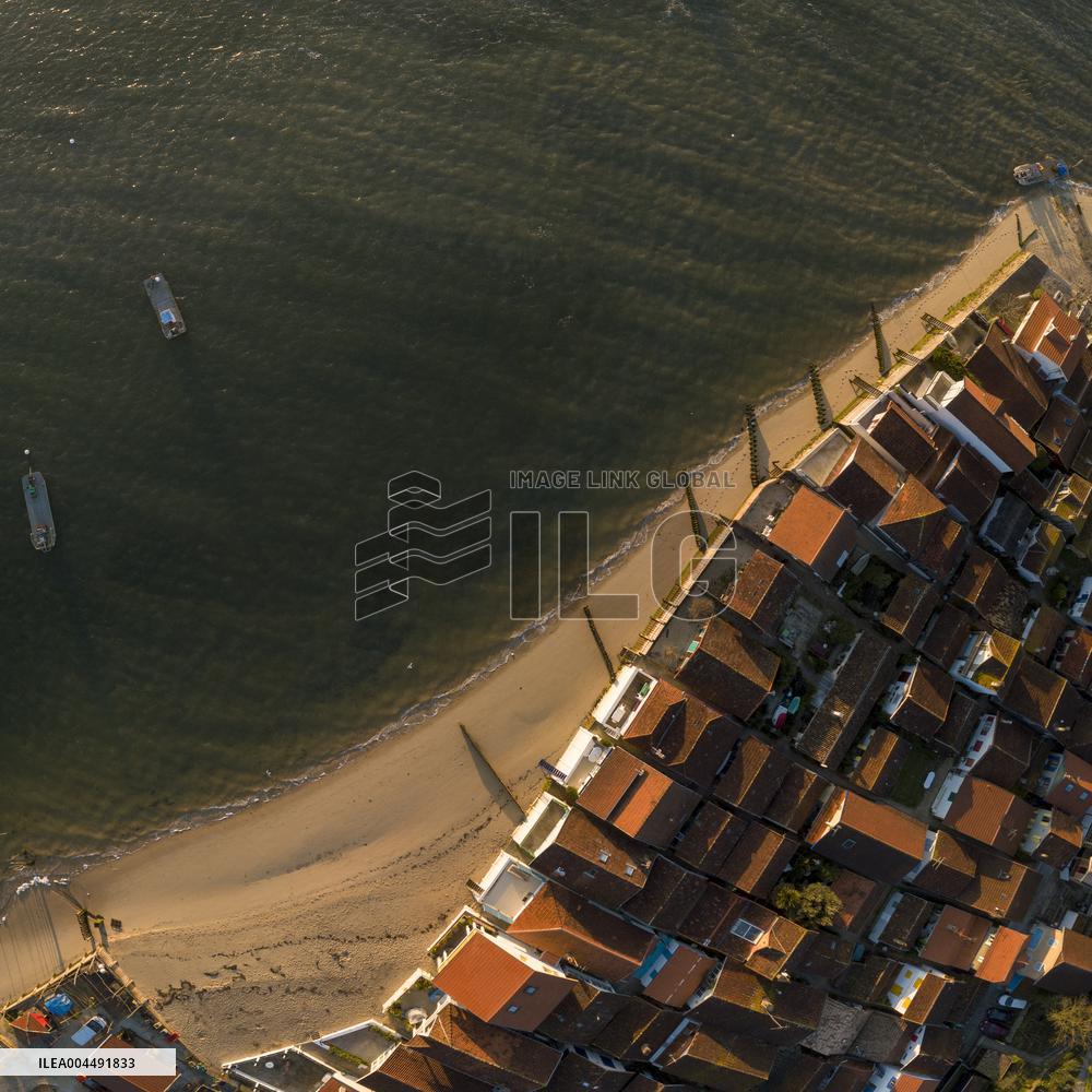 Illustration - Aerial View of France