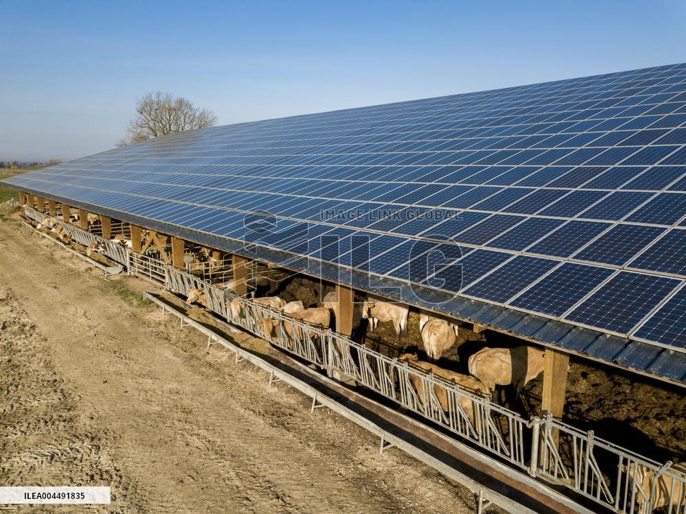 Illustration - Aerial View of France