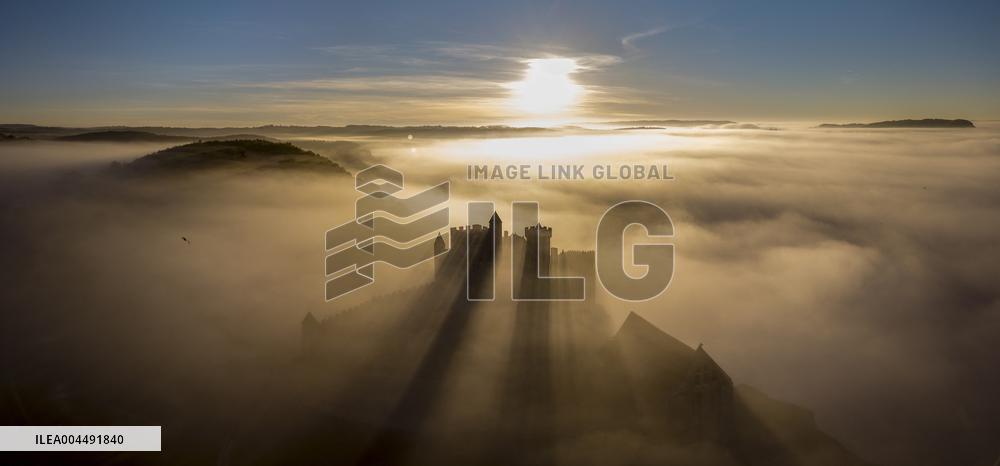 Illustration - Aerial View of France