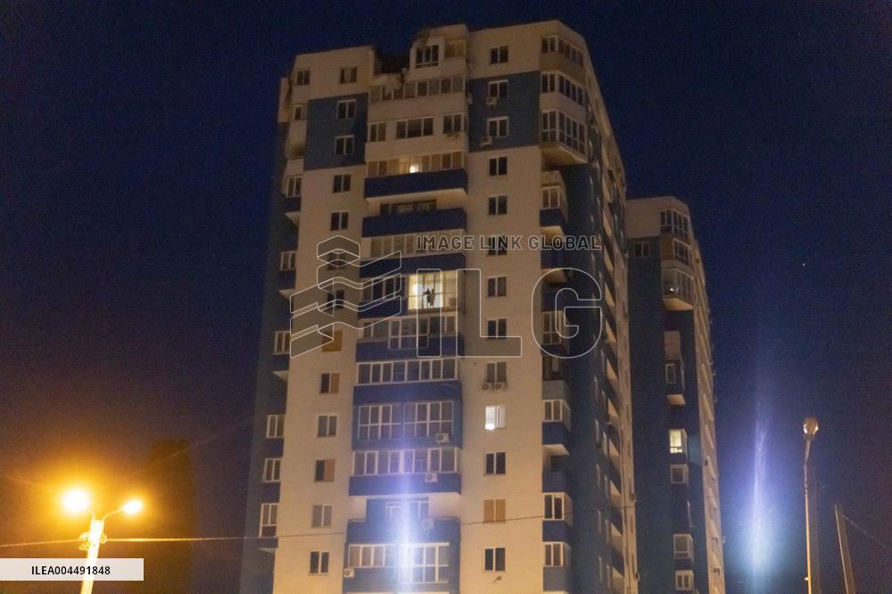 Russian Drone Strike - Kharkiv