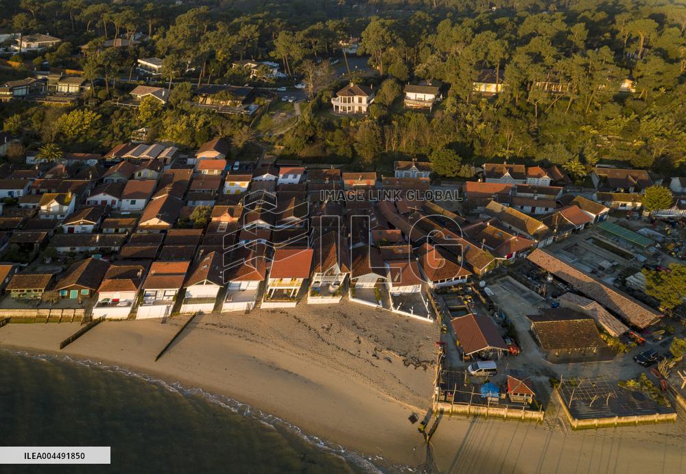 Illustration - Aerial View of France
