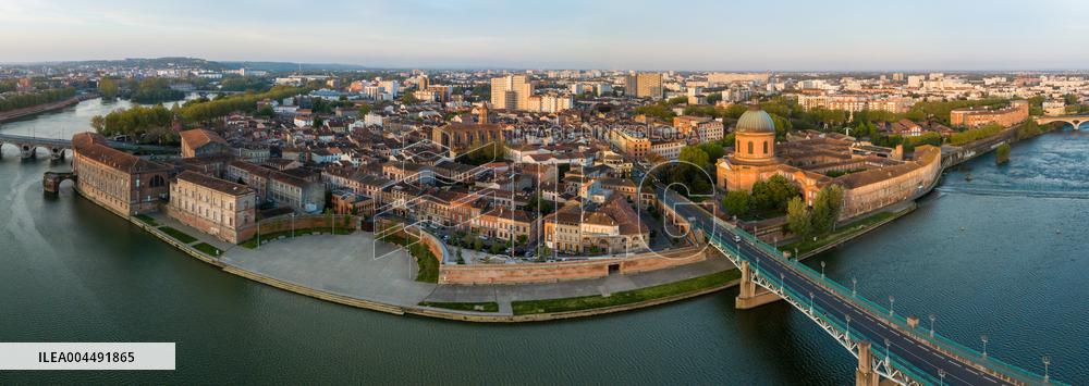 Illustration - Aerial View of France