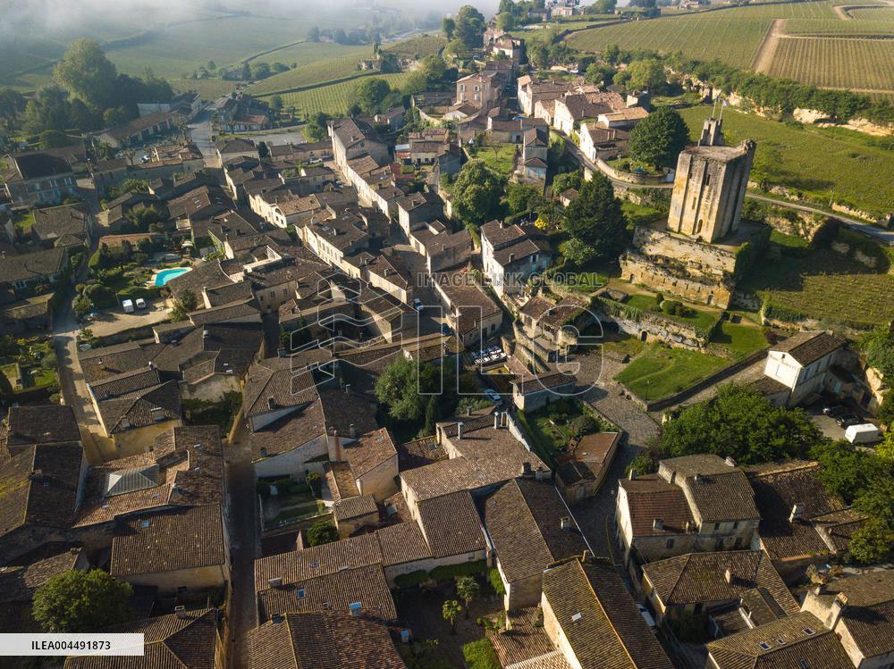 Illustration - Aerial View of France