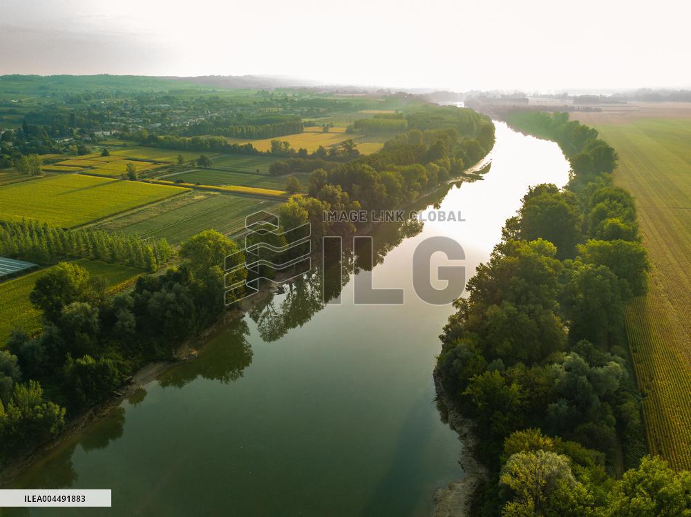 Illustration - Aerial View of France