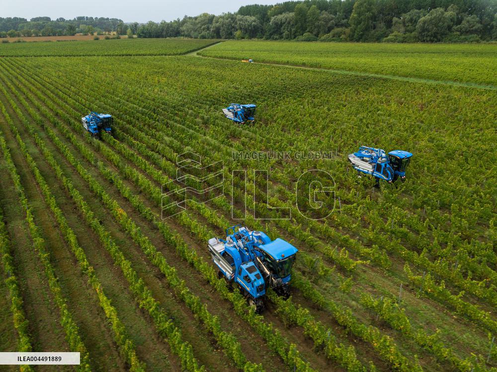 Illustration - Aerial View of France